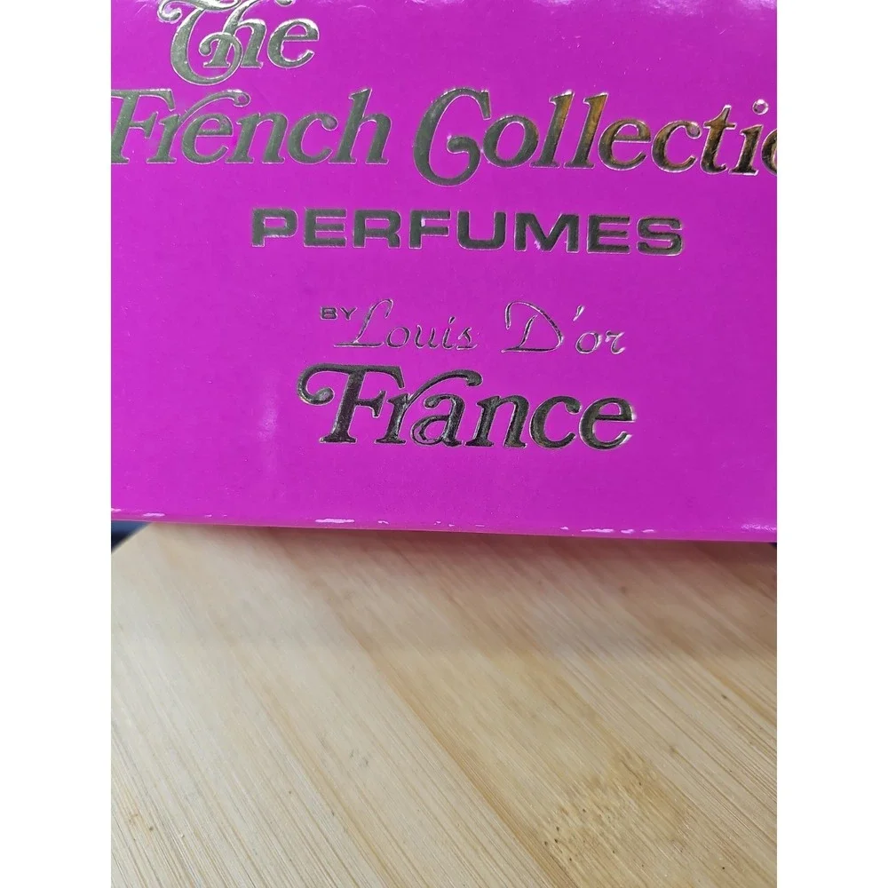 Vintage The French  Collection Six Perfumes By Louis D'or Of France Gift Boxed